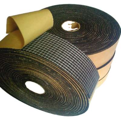 Customize logo rubber pvc insulation tape log roll with thermal insulation material